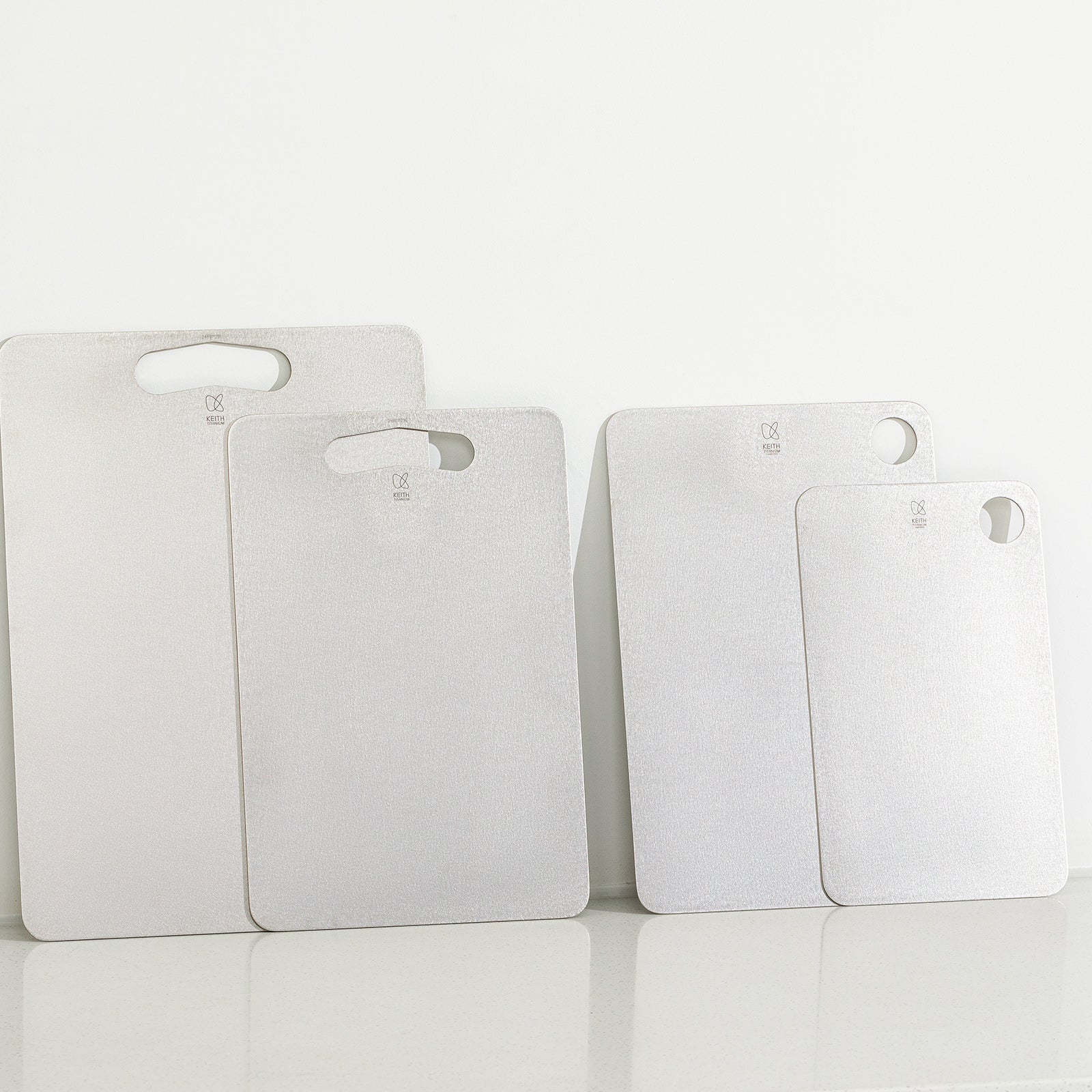 Aluminium Füsse für DIY Schneidebretter | 4er Set für den Eigenbau Aluminium Füsse für DIY Schneidebretter | 4er Set für den Eigenbau