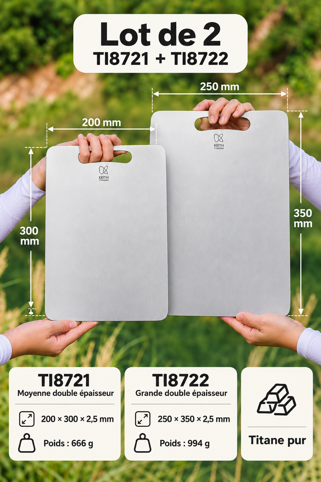 Titanium Cutting Boards
