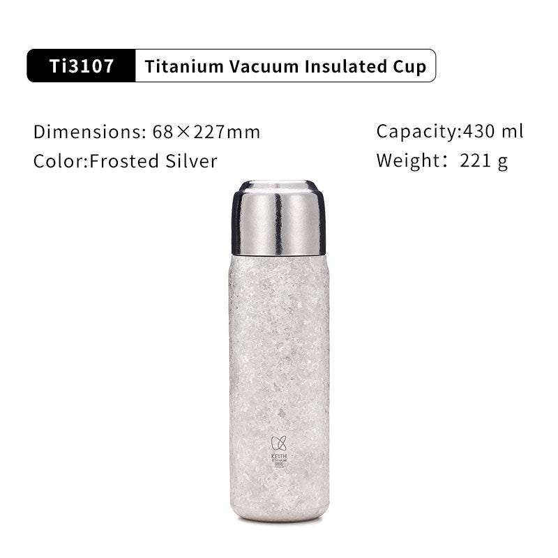 Ti3107 titanium insulated bottle