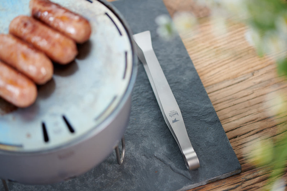 Brændeovn og titaniumgrill
