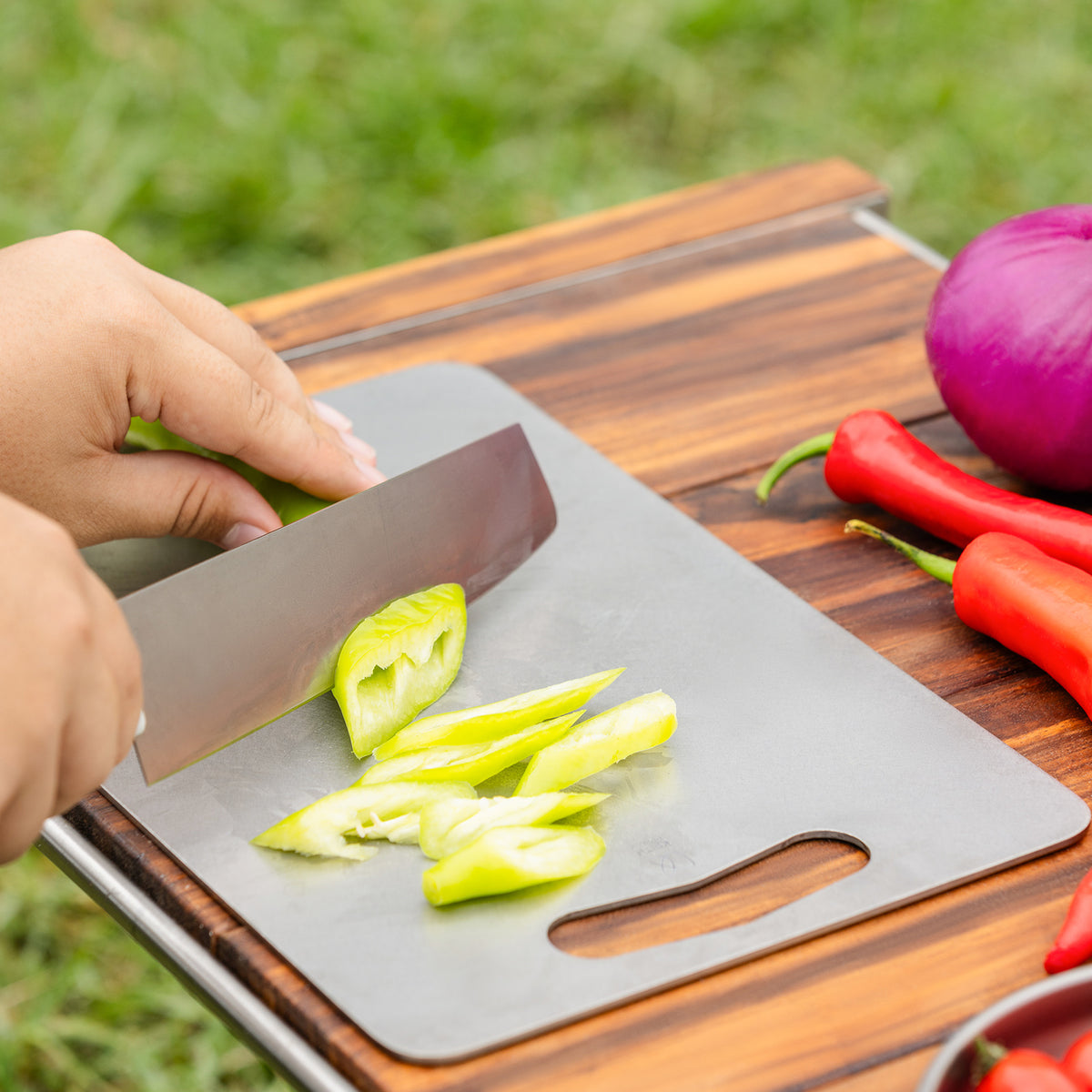 Tablas de cortar de titanio