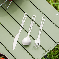 Set de couverts en Titane - 3 en 1