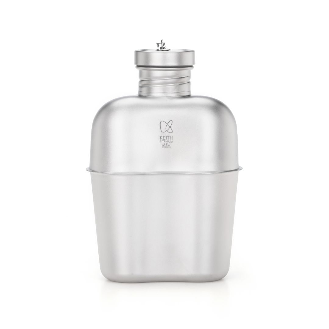 Kit de cantimplora Pro Titanium - 4 en 1