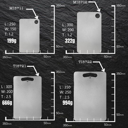 Titanium Cutting Boards