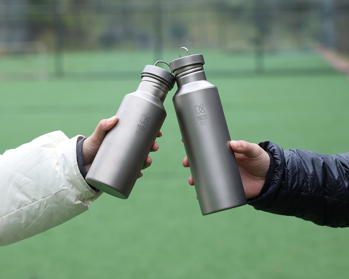 Gourdes de Sport en Titane