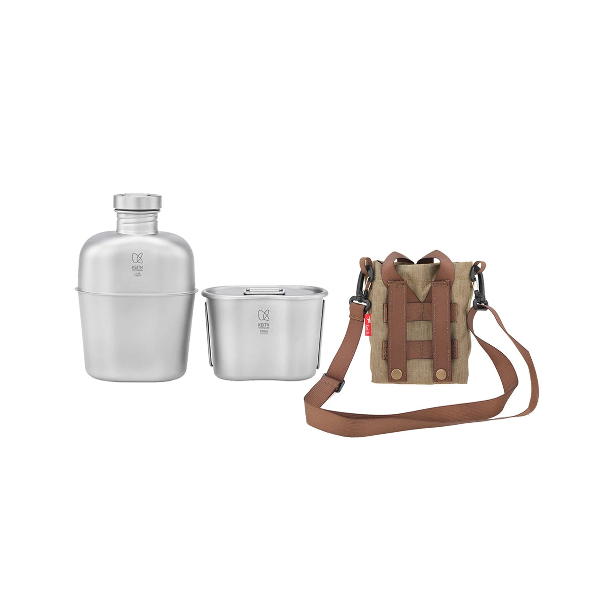 Titanium Canteen Mess Kit