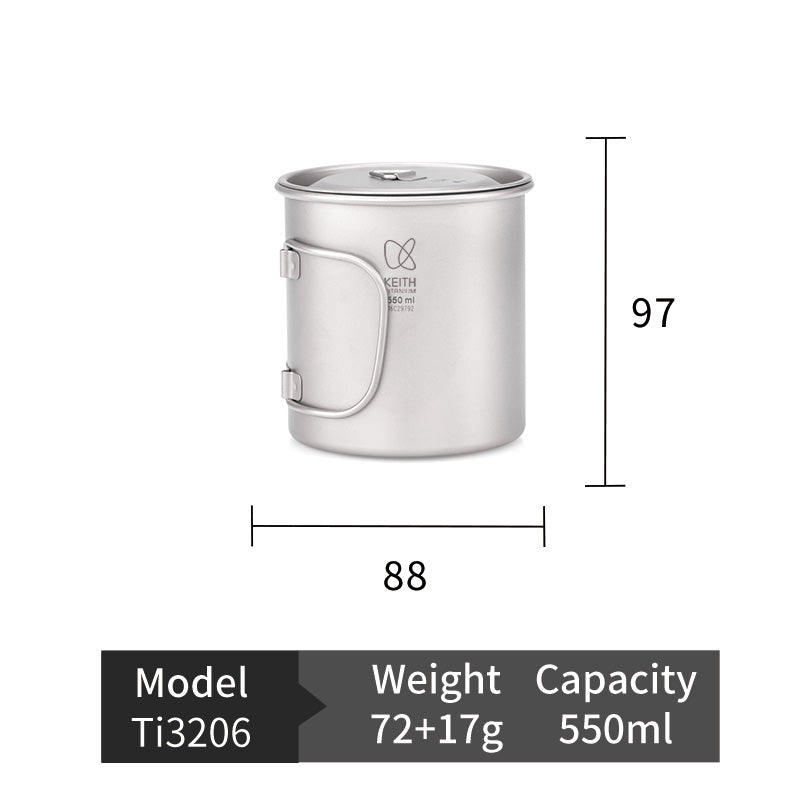 Titanium krus