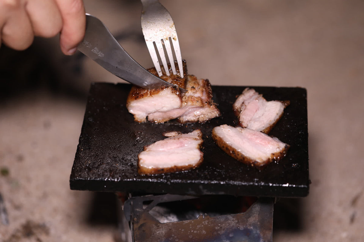 Brændeovn og titaniumgrill