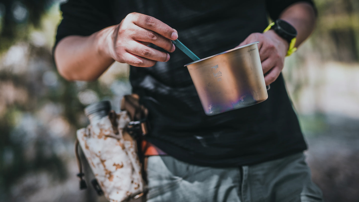 Titanium Cantine Mess Kit