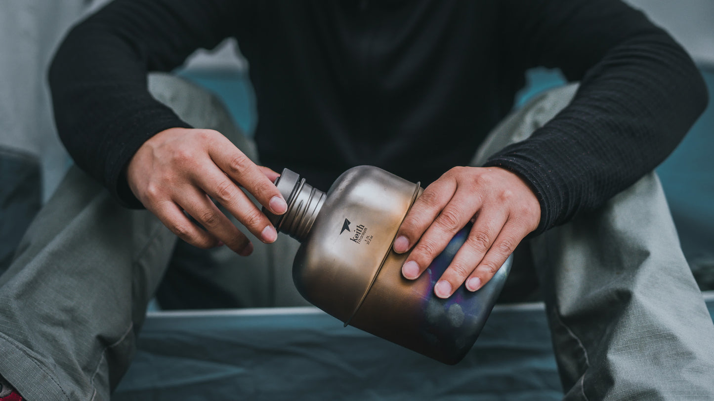 Titanium Cantine Mess Kit