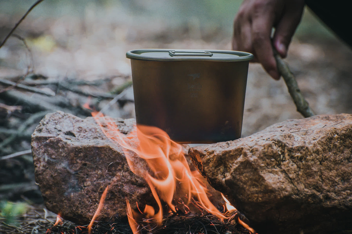 Titanium Cantine Mess Kit