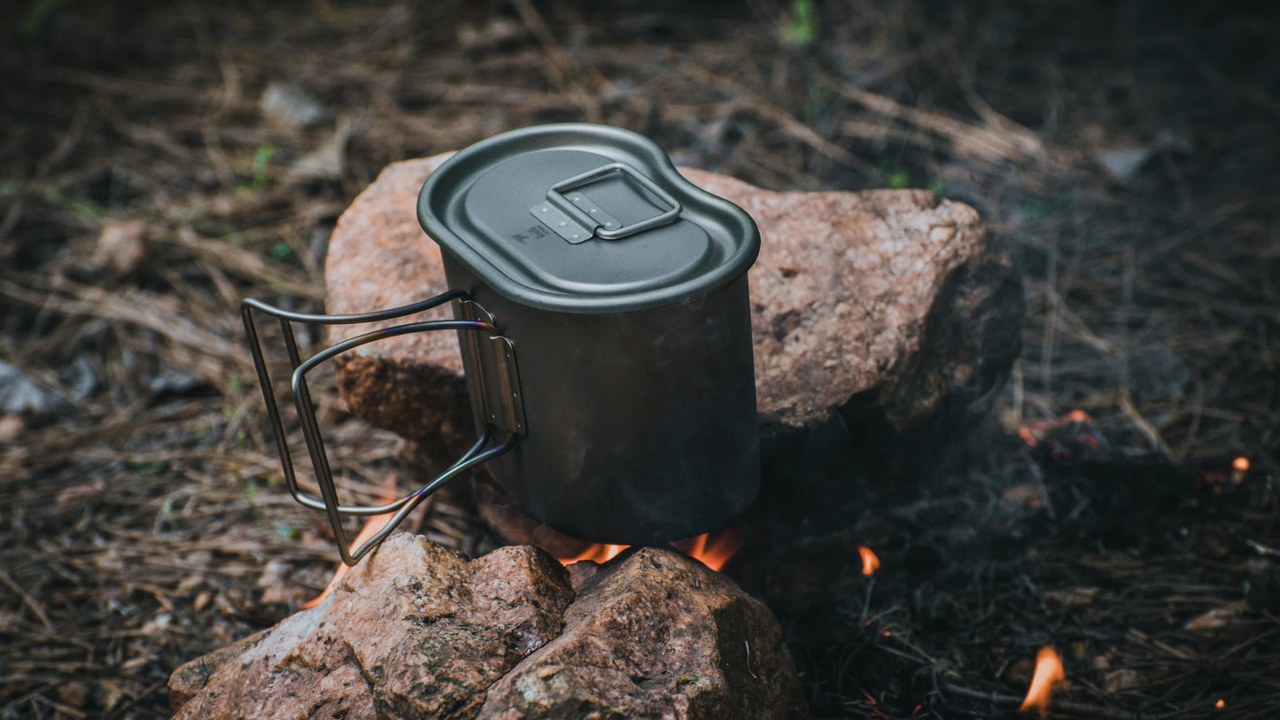 Titanium Cantine Mess Kit