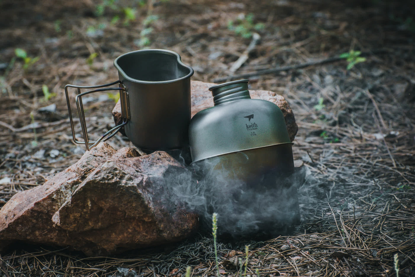 Titanium Cantine Mess Kit