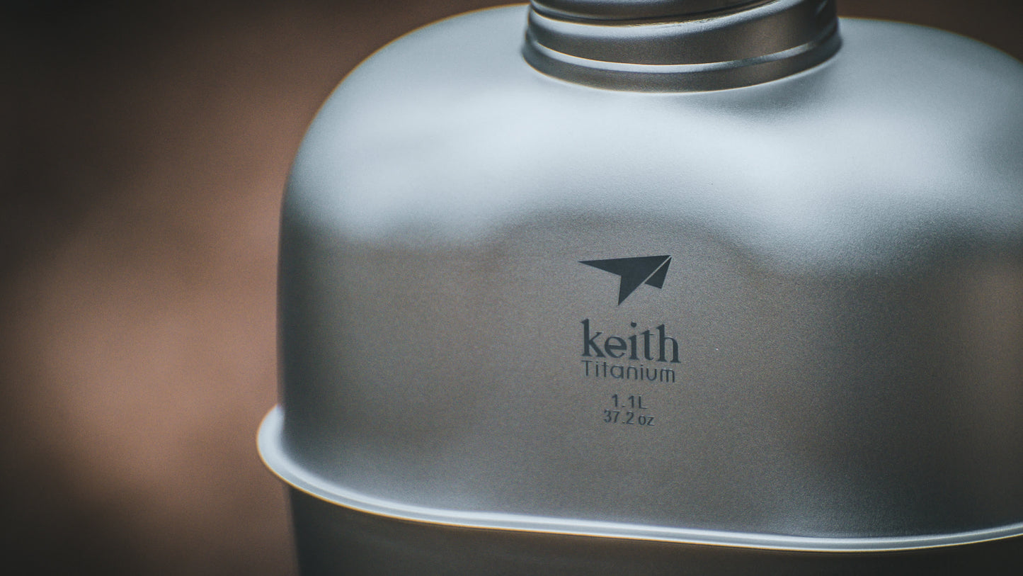 Titanium Cantine Mess Kit