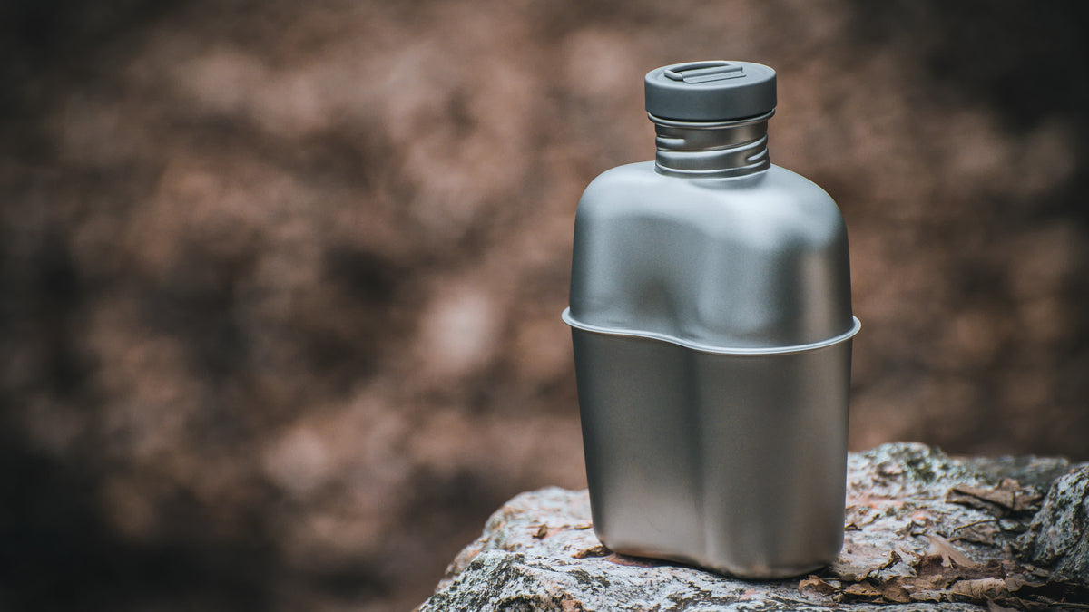 Titanium Cantine Mess Kit