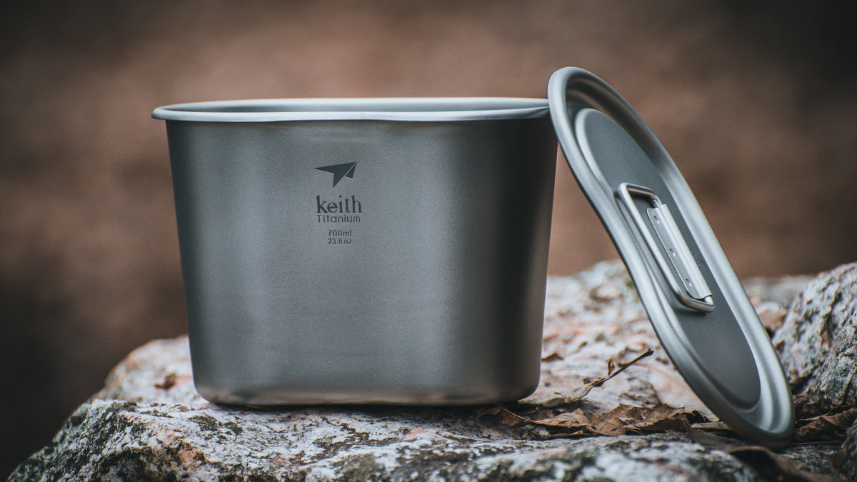 Titanium Cantine Mess Kit