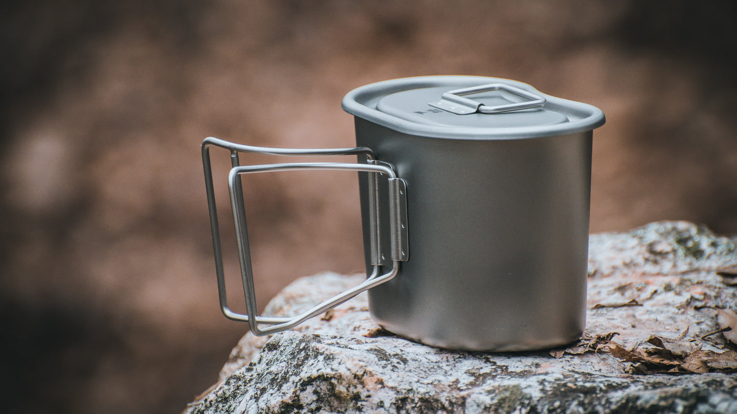 Titanium Cantine Mess Kit