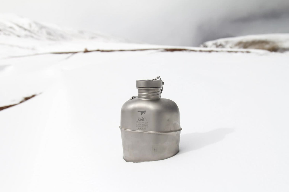 Titanium Cantine Mess Kit