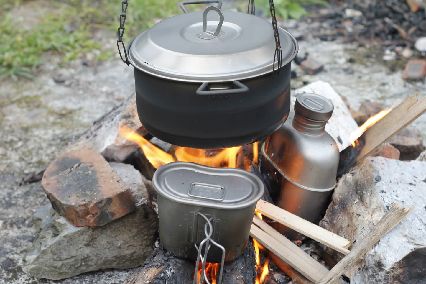 Titanium Cantine Mess Kit