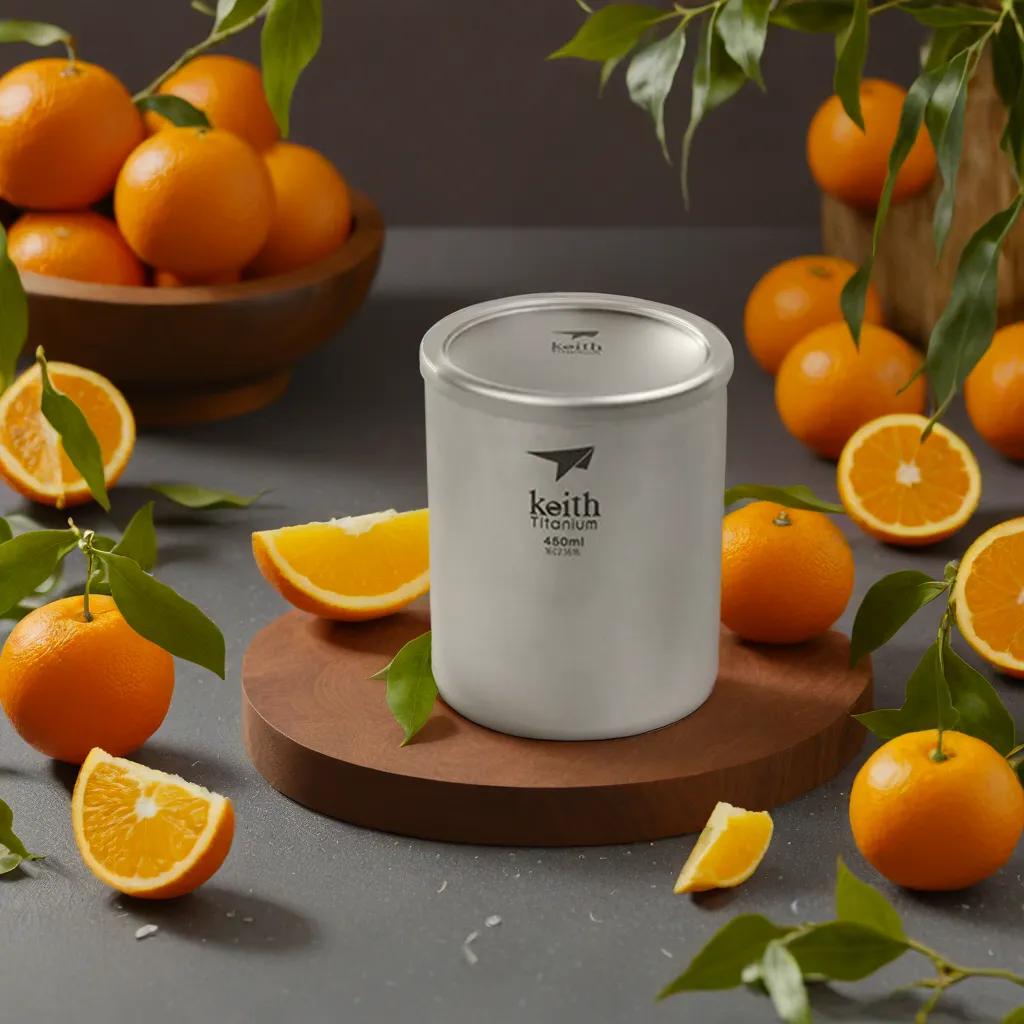 Mugs Isothermes en Titane