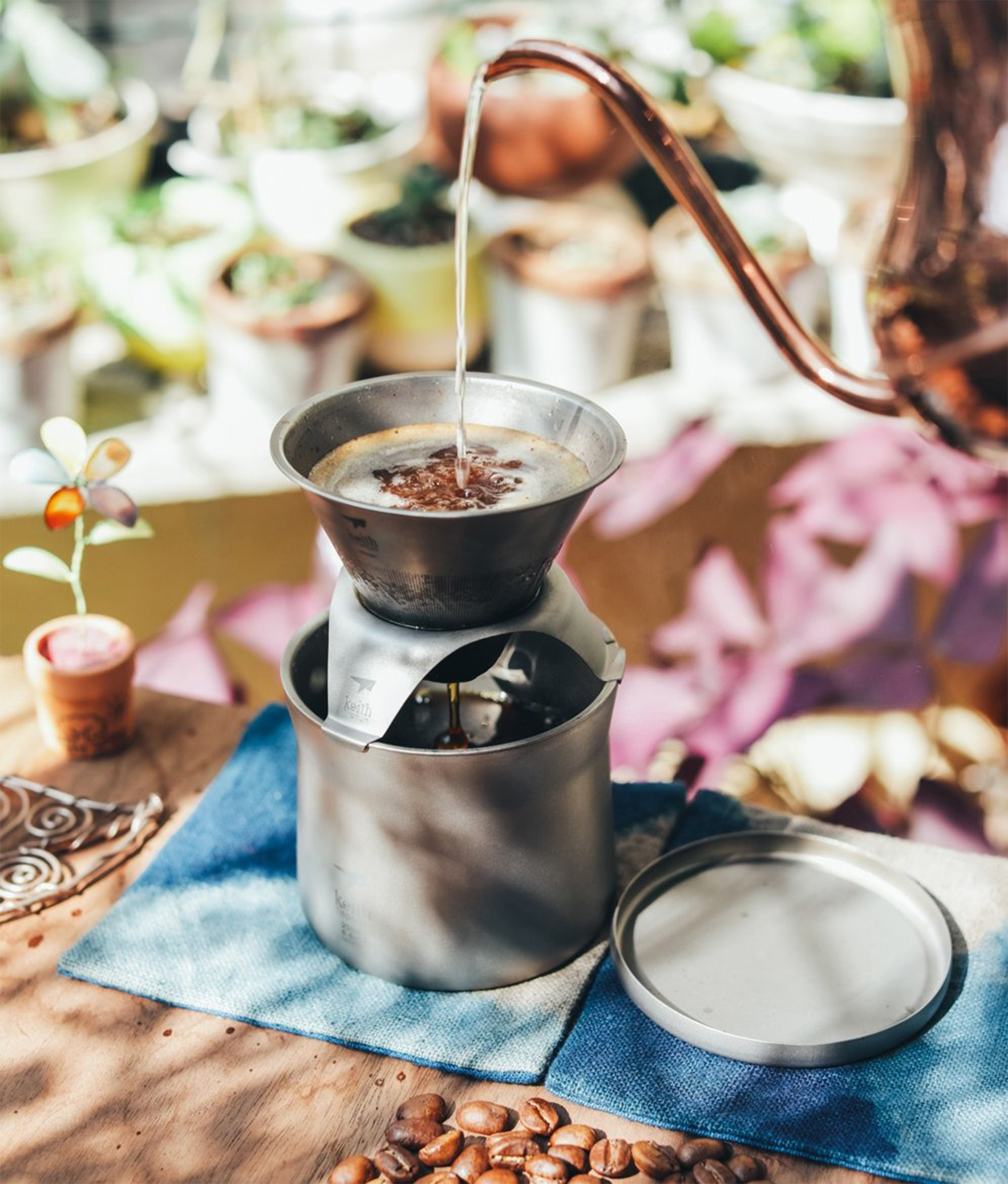 Tasse de filtre à café monocouche Tamis de précision de qualité
