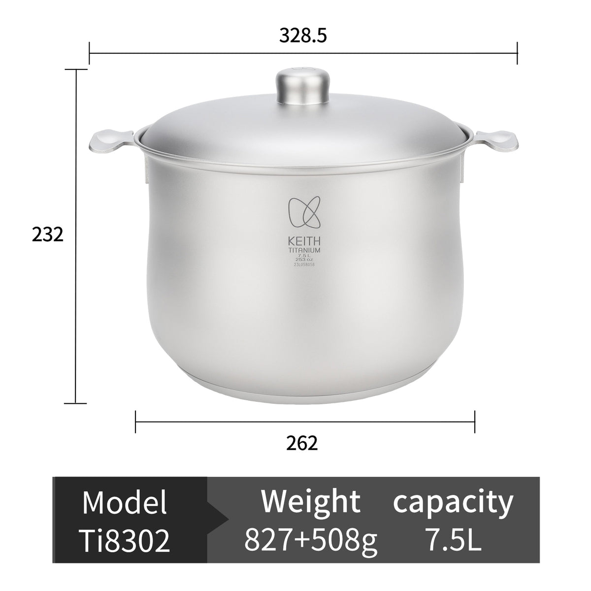 Titanium saucepans