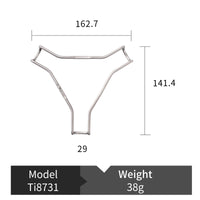 Titanium damp madlavning understøtter