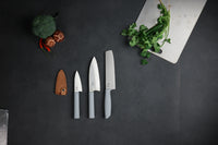 Facas de cozinha de titânio