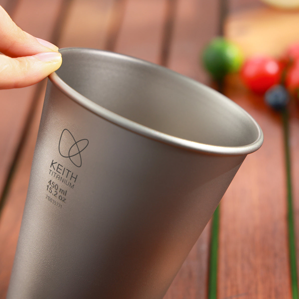Verres à Bière en Titane