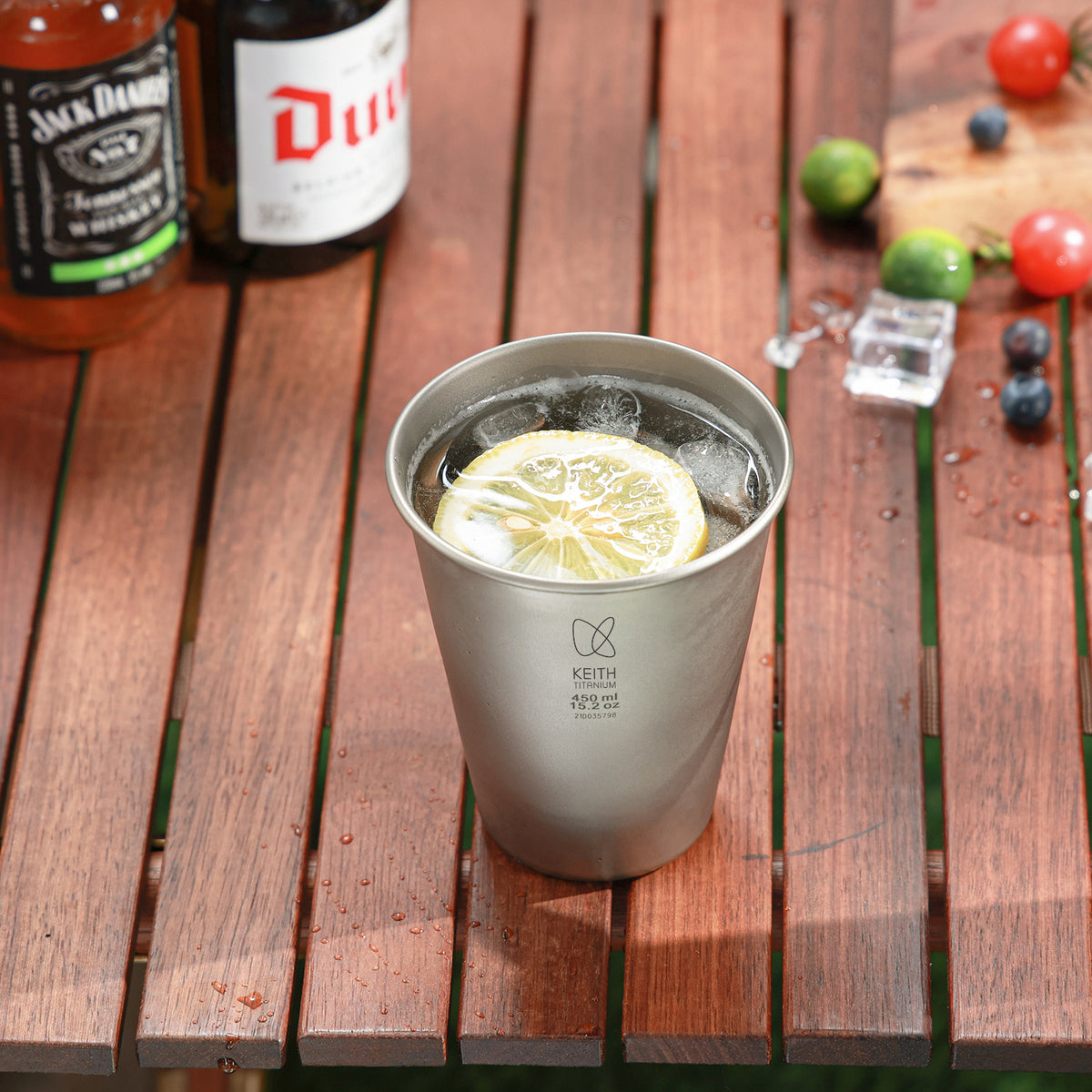 Verres à Bière en Titane
