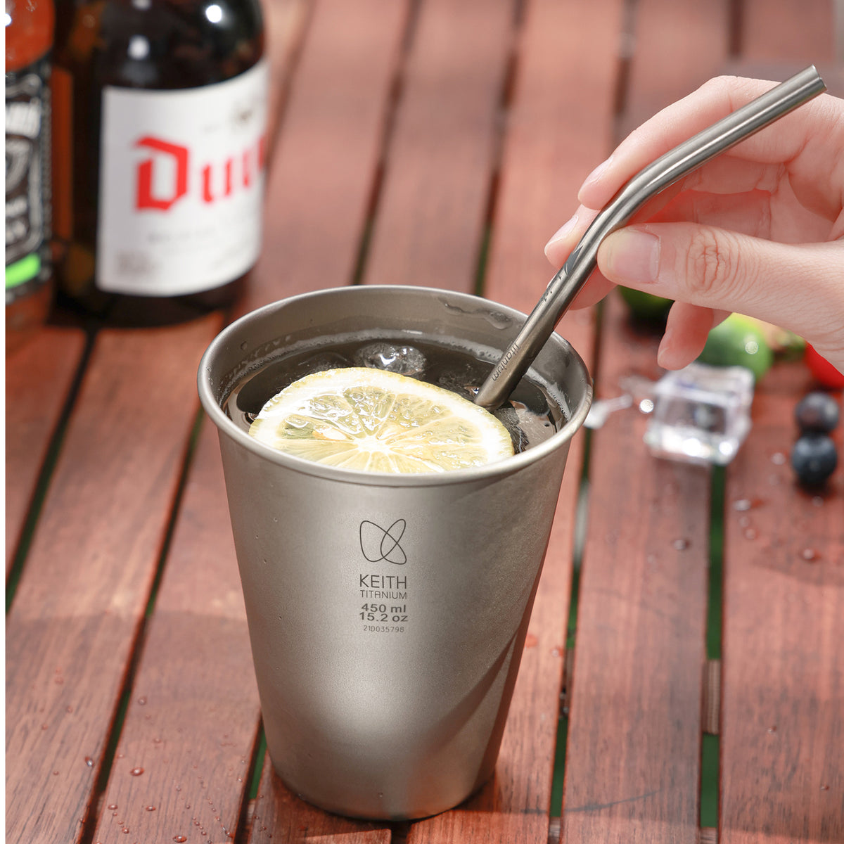 Verres à Bière en Titane