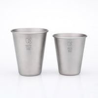 Copos de cerveja de titânio